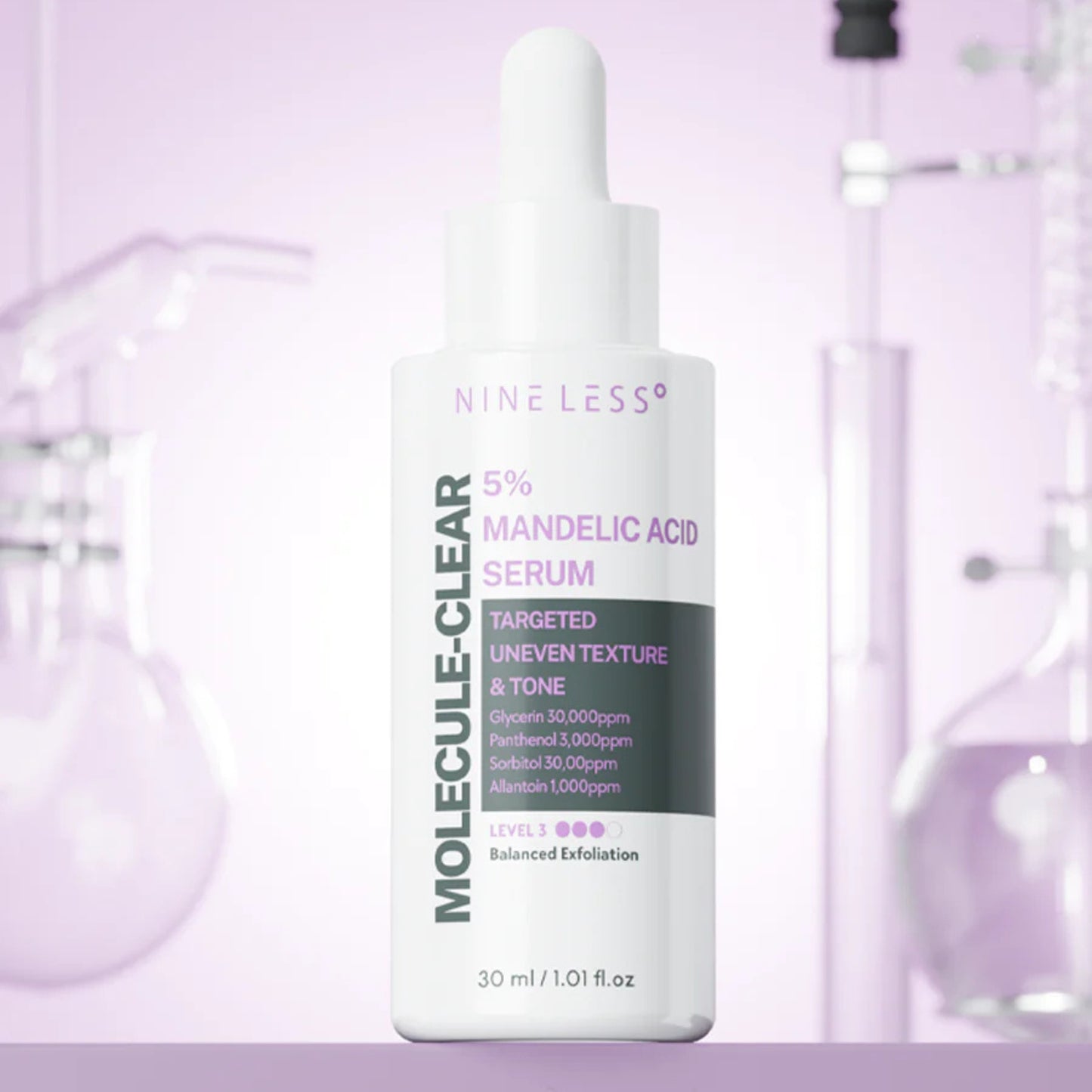 NINE LESS Molecule-Clear 5% Mandelic Acid Serum
