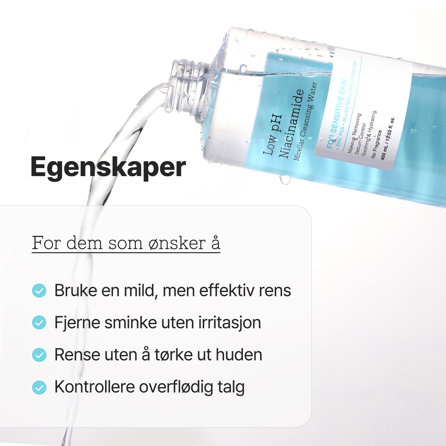 COSRX Low pH Niacinamide Micellar Cleansing Water