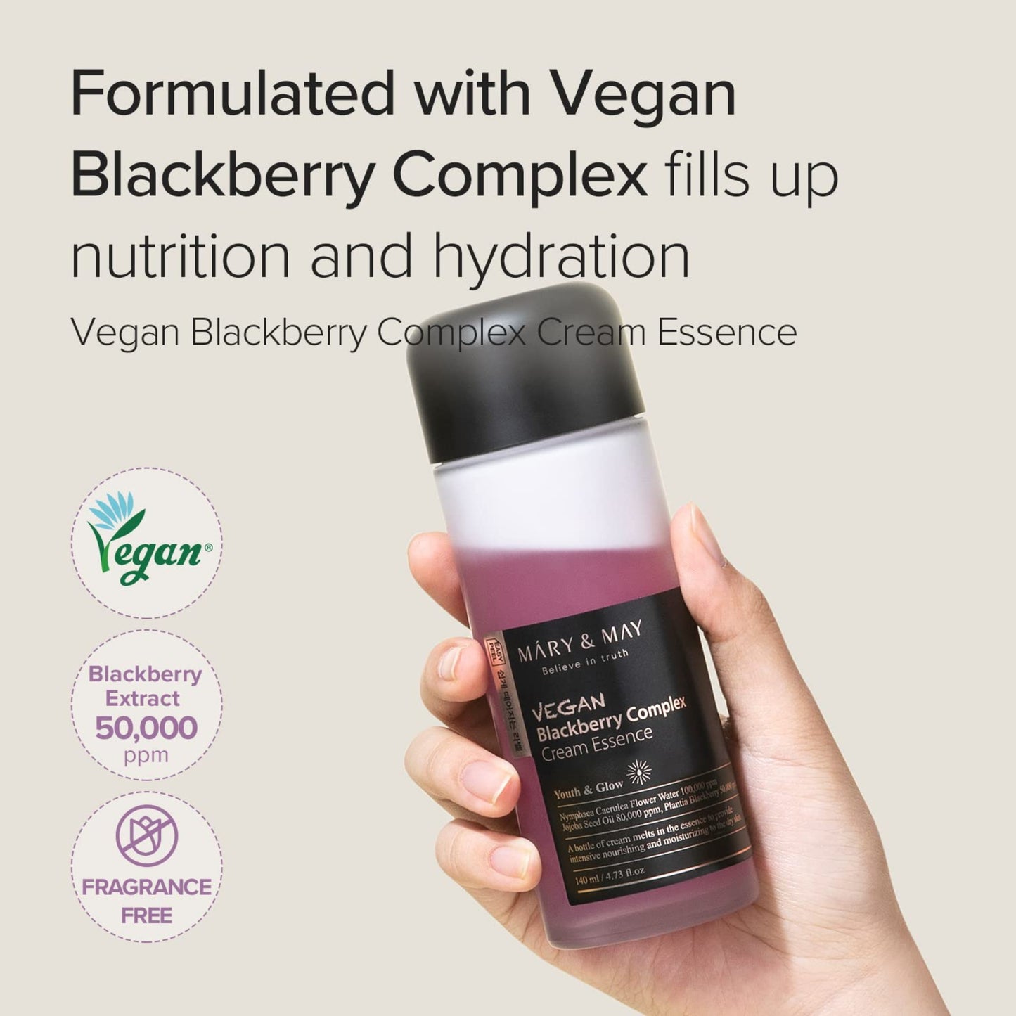 Bundle deal - MARY & MAY Vegan Blackberry Complex Cream Essence