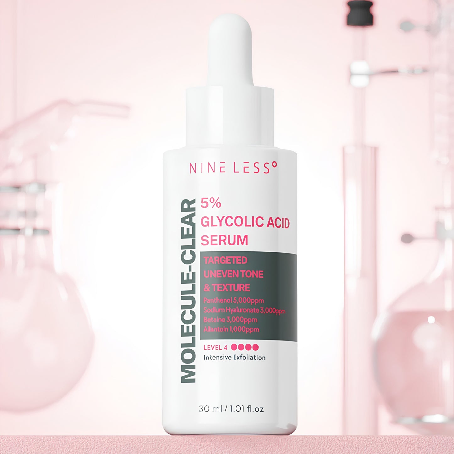NINE LESS Molecule-Clear 5% Glycolic Acid Serum