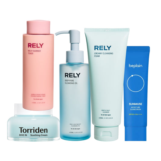 Stor hudpleierutine kombinert hud