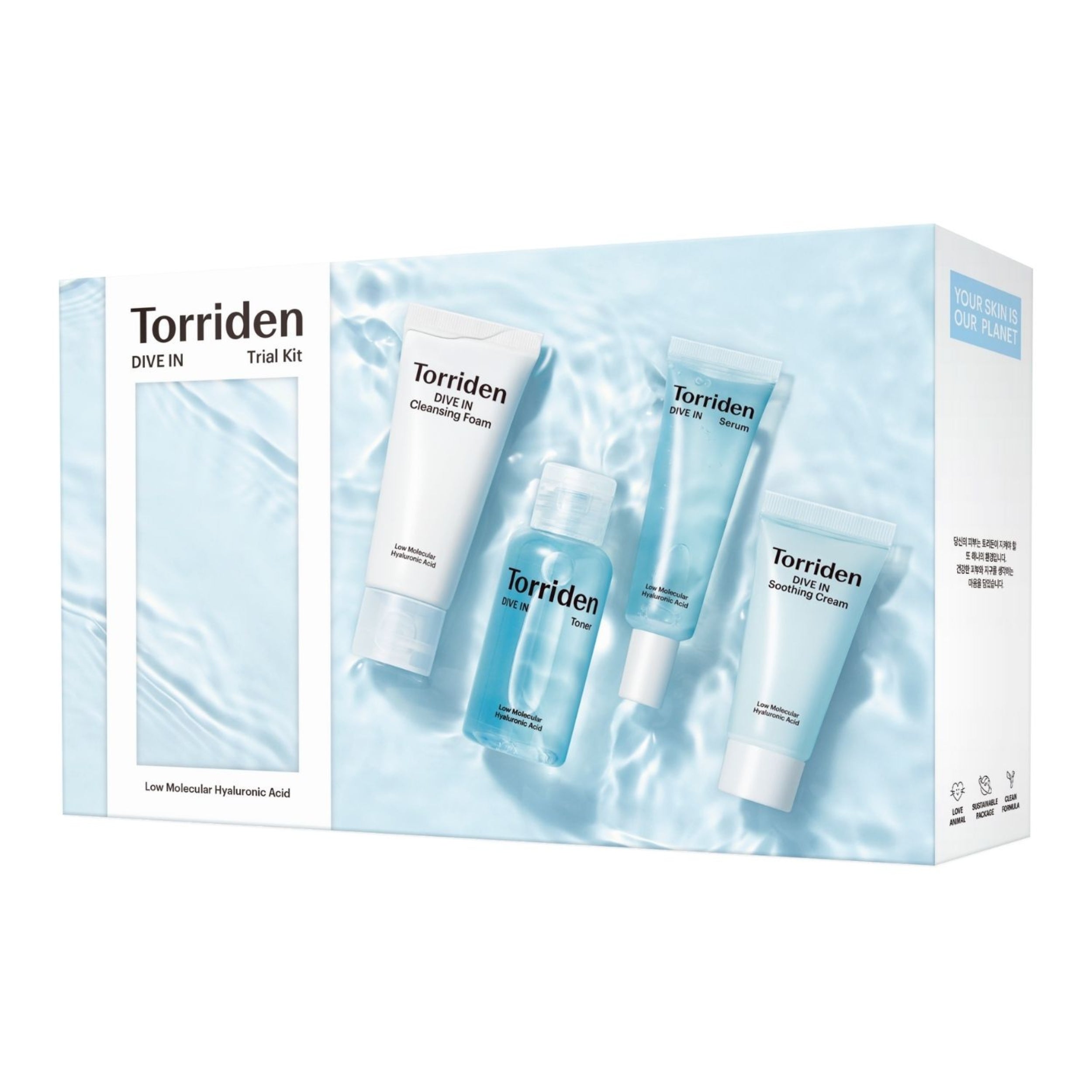 Torriden DIVE IN 新品4点セット TORRIDEN DIVE-IN Trial Kit – Sincere