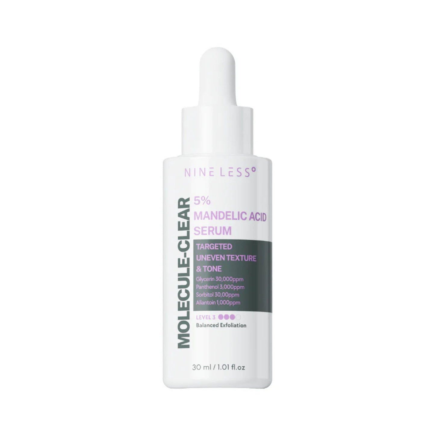 NINE LESS Molecule-Clear 5% Mandelic Acid Serum