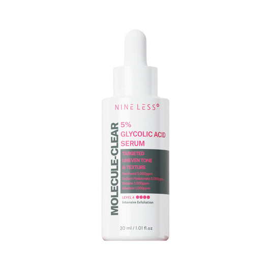 NINE LESS Molecule-Clear 5% Glycolic Acid Serum