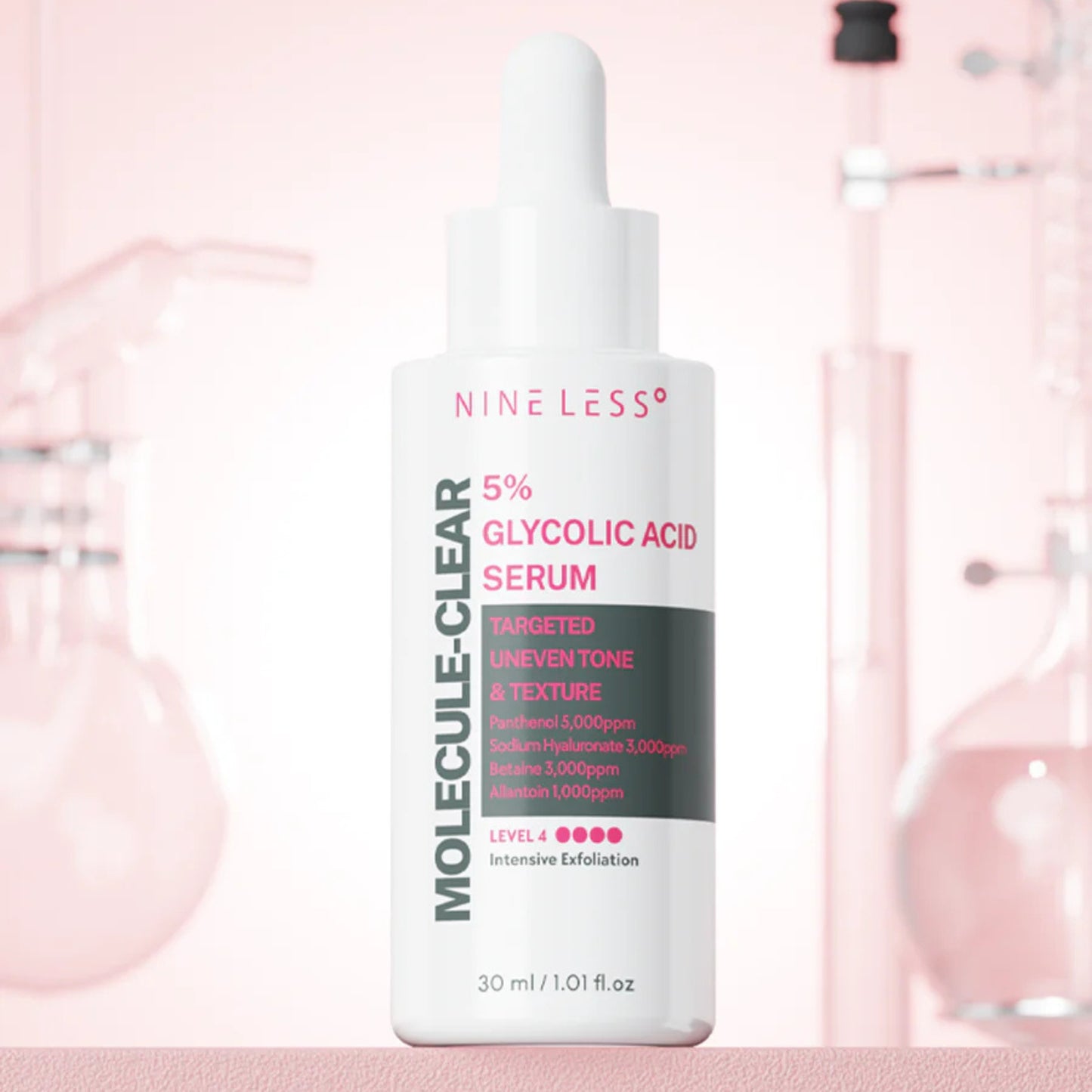 NINE LESS Molecule-Clear 5% Glycolic Acid Serum