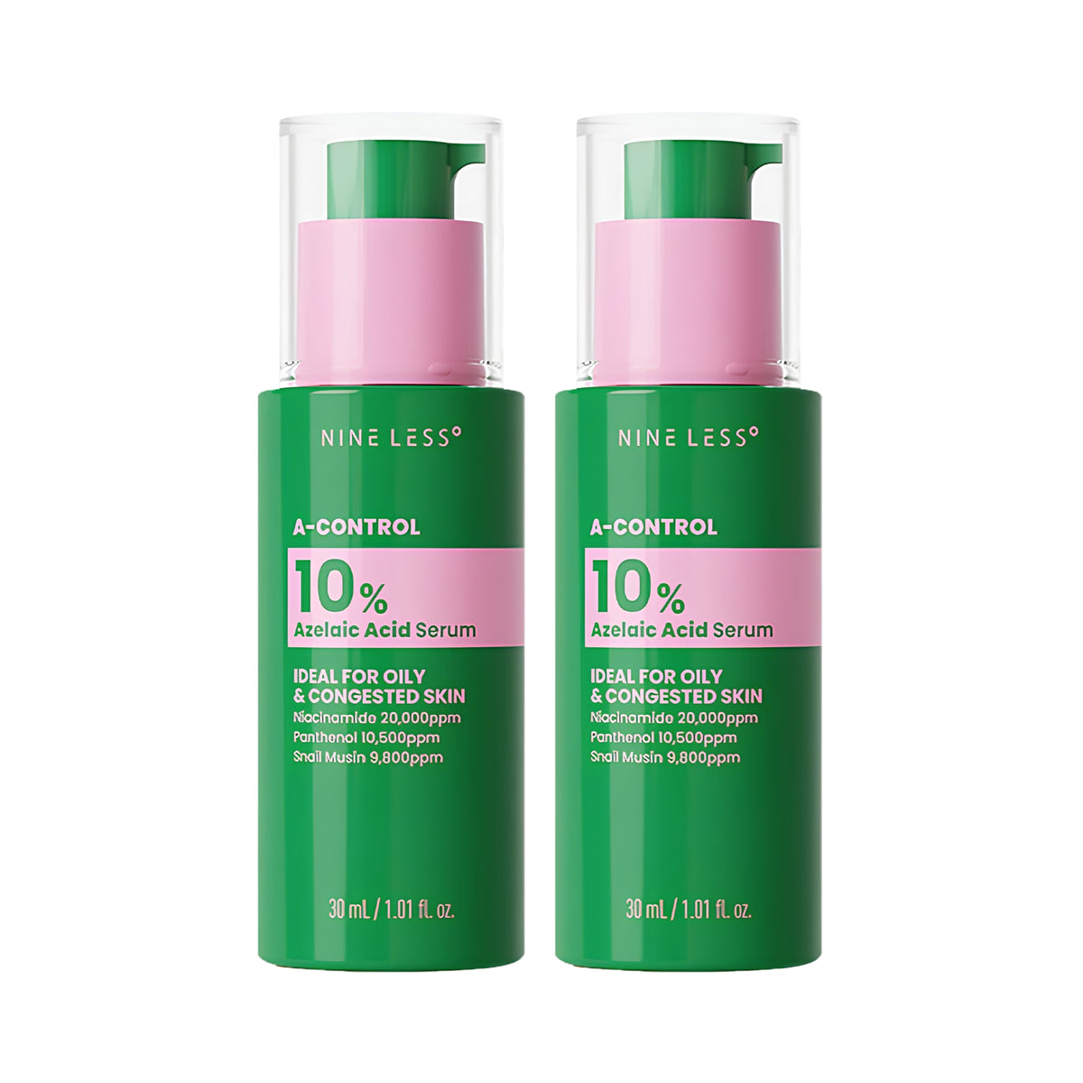 Bundle deal - NINE LESS A-Control 10% Azelaic Acid Serum