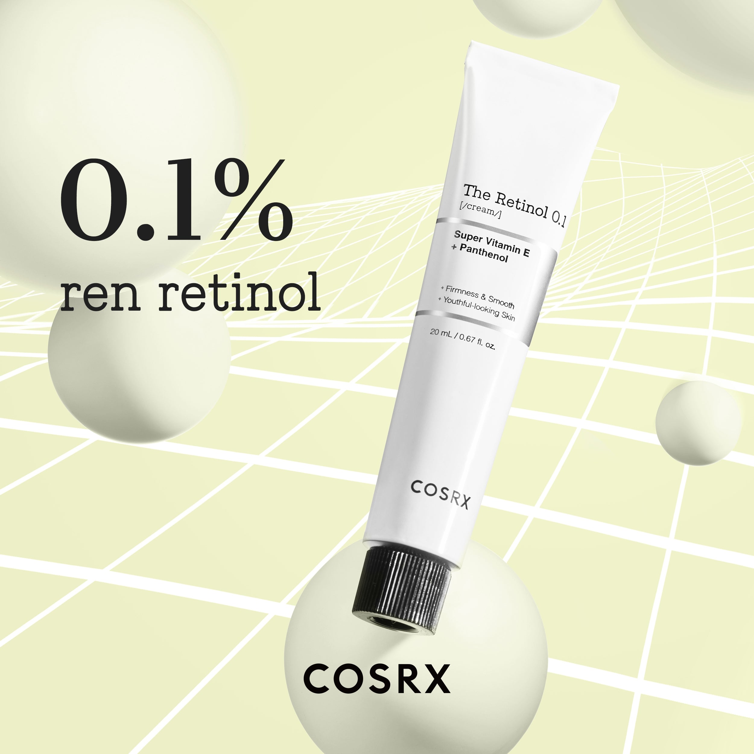 COSRX The Retinol 0.1 Cream – Sincere