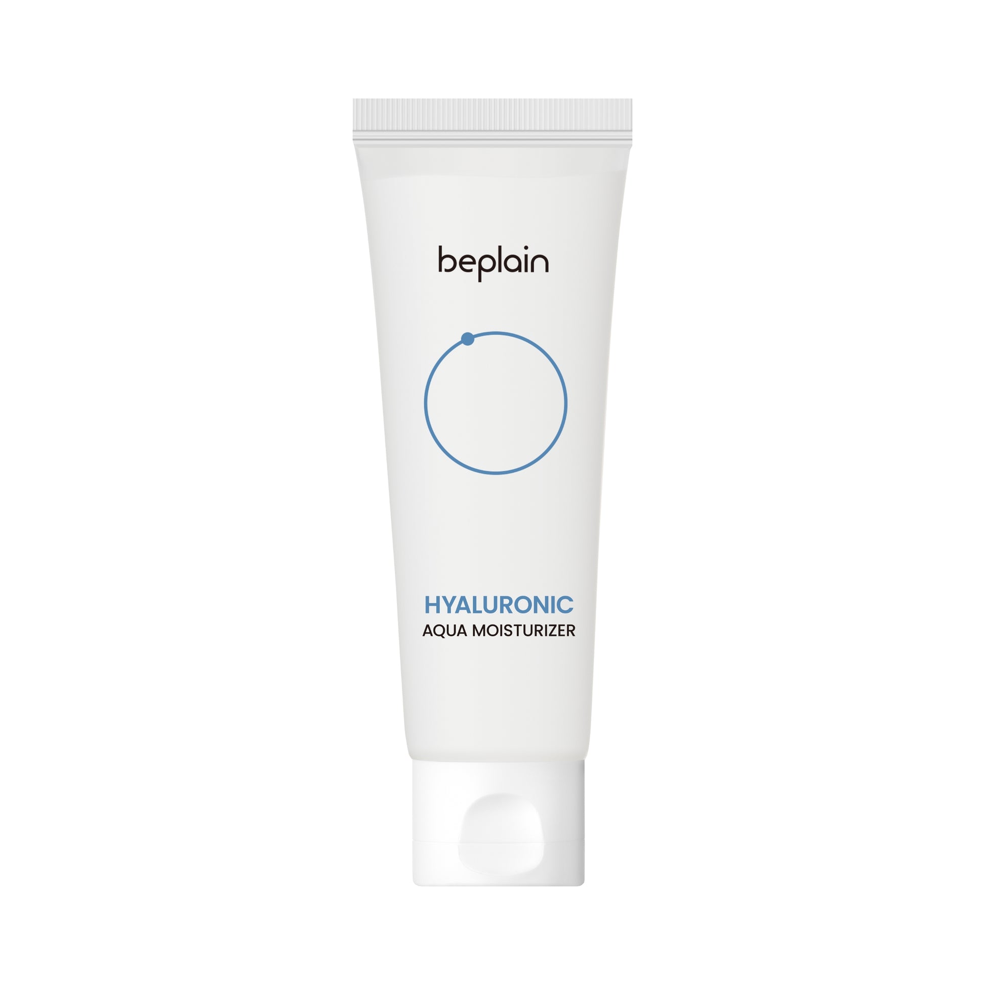 BEPLAIN Hyaluronic Aqua Moisturizer er en raskt absorberende gelkrem som gir langvarig fukt uten å føles fet på huden. Formulert med milde, beroligende ingredienser som passer alle hudtyper, også sensitiv hud, og er spesielt godt egnet for normal og kombinert hud. Inneholder hyaluronsyre for fuktighet, panthenol for fuktighet og beroligelse, samt allantoin som mykgjør huden. Vegansk. 80 ml.