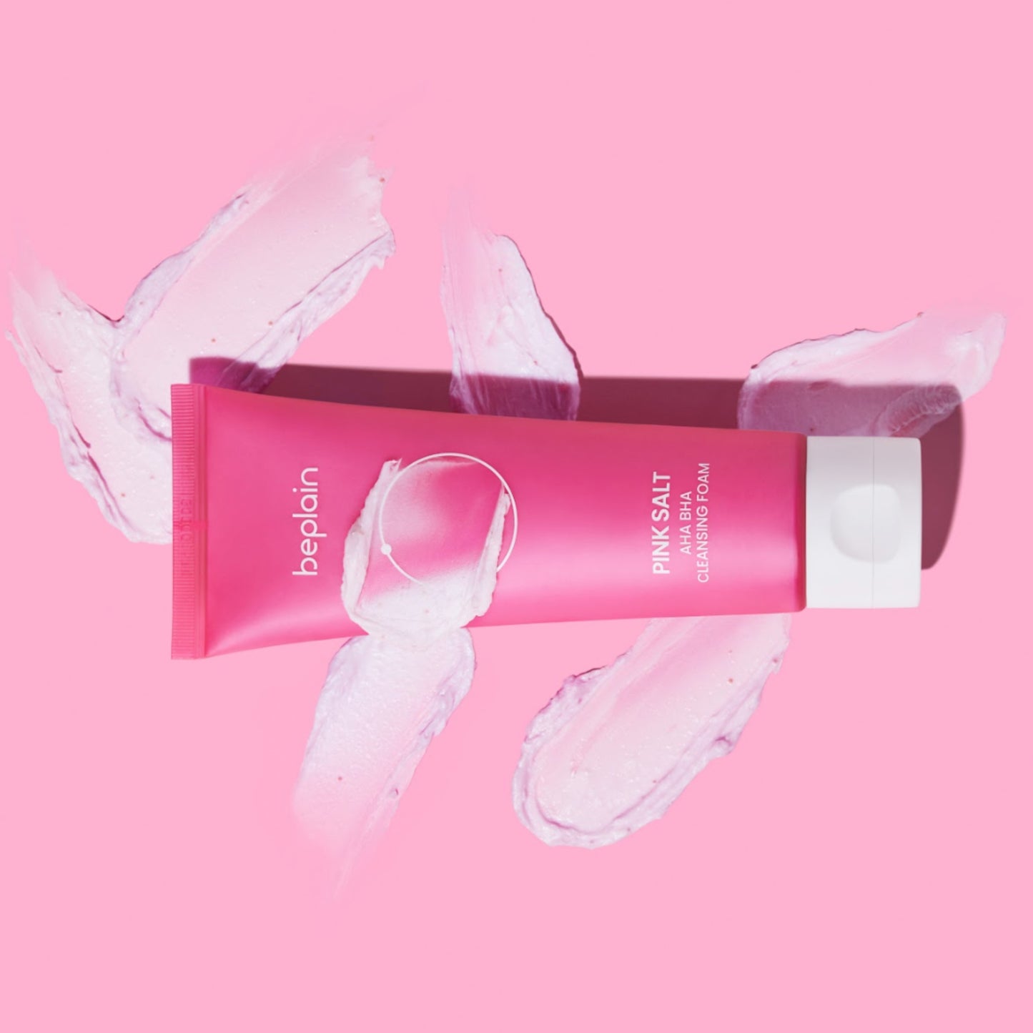 BEPLAIN Pink Salt AHA BHA Cleansing Foam