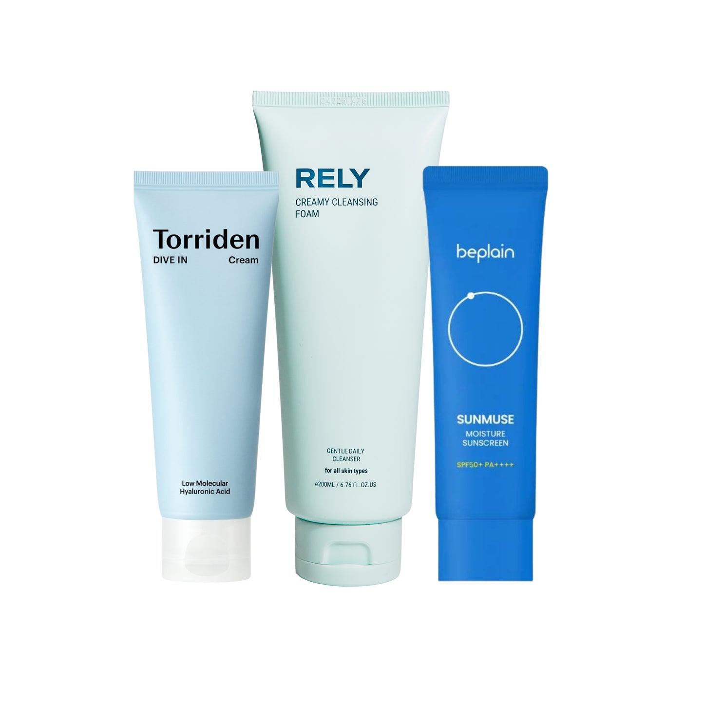 Enkel hudpleierutine kombinert hud