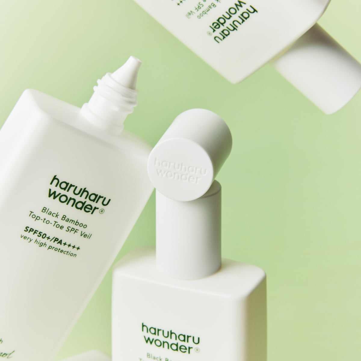 HARUHARU WONDER Black Bamboo Top-To-Toe SPF Veil