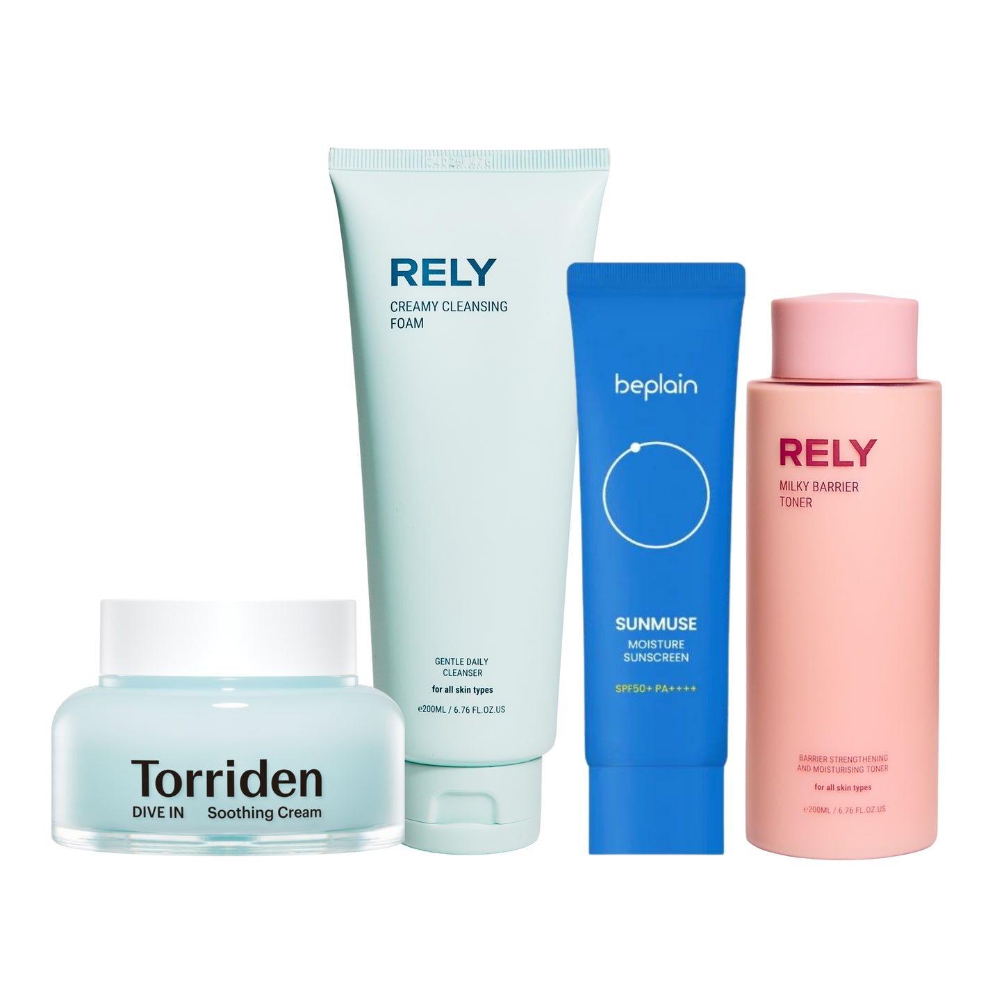 Medium hudpleierutine kombinert hud