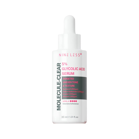 NINE LESS Molecule-Clear 5% Glycolic Acid Serum