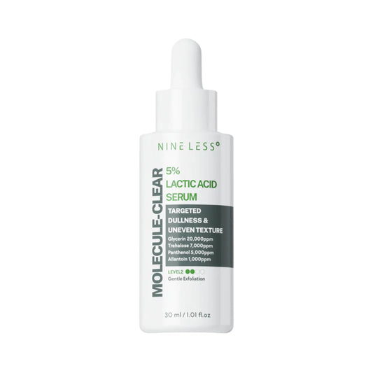 NINE LESS Molecule-Clear 5% Lactic Acid Serum