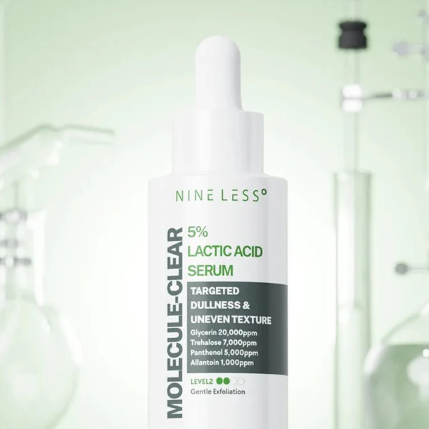 NINE LESS Molecule-Clear 5% Lactic Acid Serum
