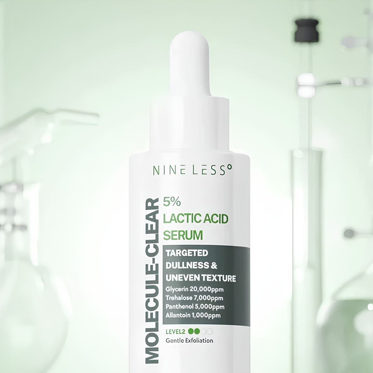 NINE LESS Molecule-Clear 5% Lactic Acid Serum
