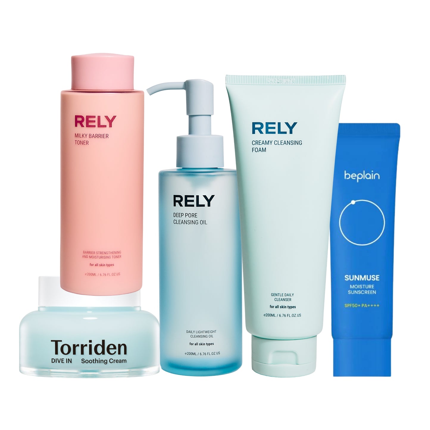 Stor hudpleierutine kombinert hud