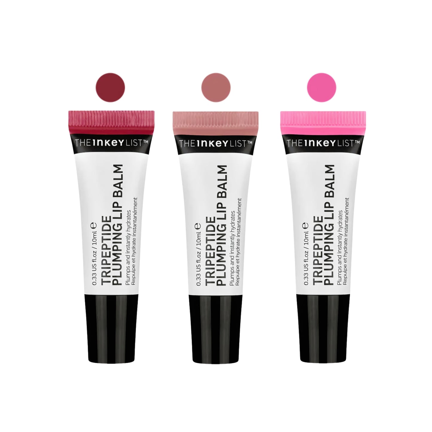 THE INKEY LIST The Lip Tint Trio – Berry, Mocha & Pink