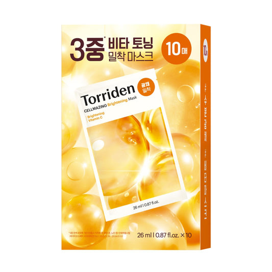 TORRIDEN CELLMAZING Vita C Brightening Mask 10-Pack