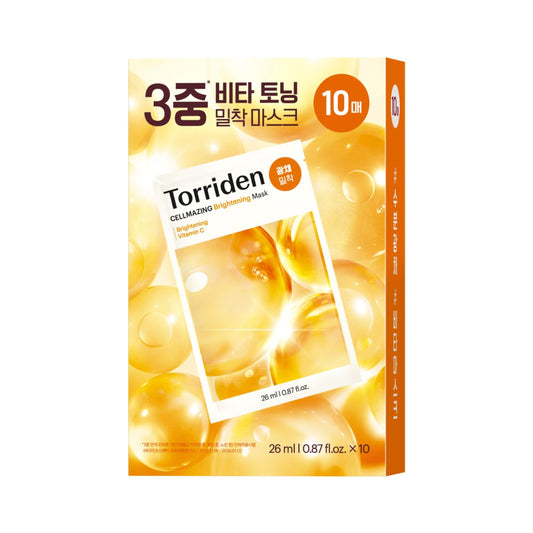 TORRIDEN CELLMAZING Vita C Brightening Mask 10-Pack