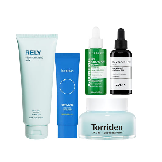 Kombo/fet hud med pigmentflekker